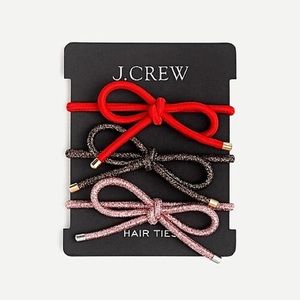 J. Crew Bow Hair-Ties